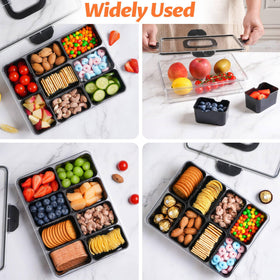 TCHZA Snackle Box clear body lets you see snacks at a glance.