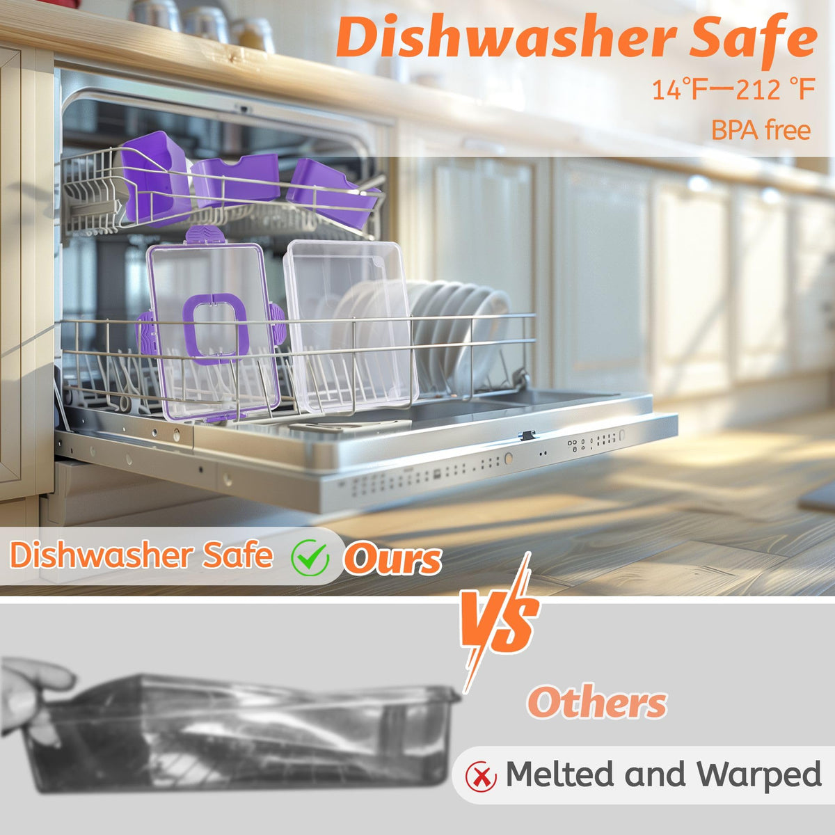 TCHZA Snackle Box dishwasher safe material for simple cleaning