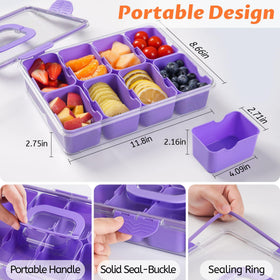 TCHZA Snackle Box silicone seal preserves freshness and prevents leaks