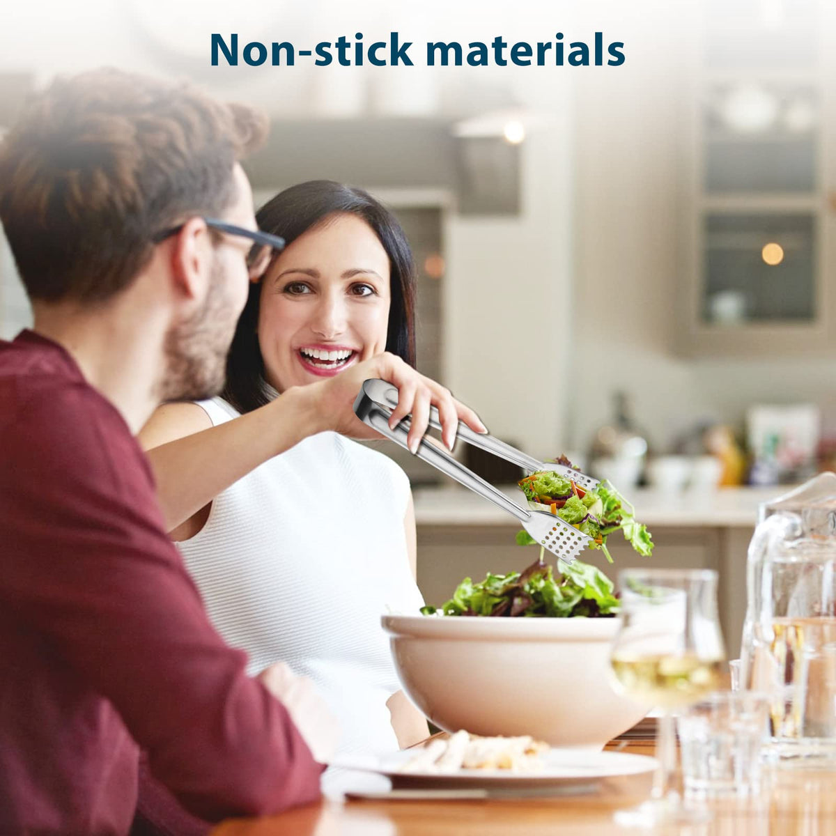 Tcoin mini tongs for ice, convenient for beverages.