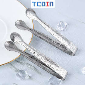 Tcoin ice tongs 6 inch for precise ice cube handling.