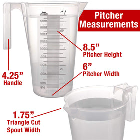 BPA-free, food-grade plastic for safe kitchen use.