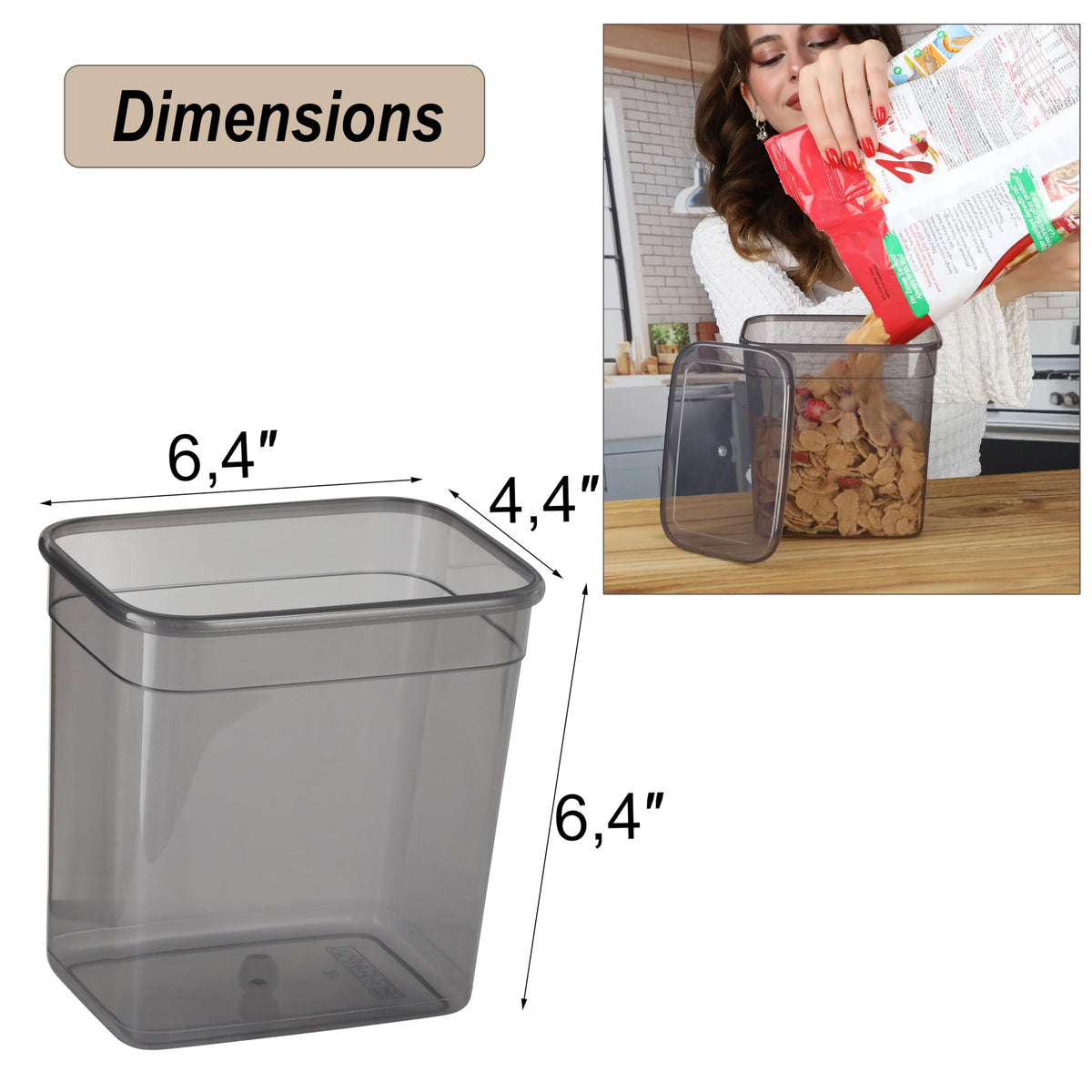 T&D HOME GOODS kitchen storage collection simplifies meal prep and access.