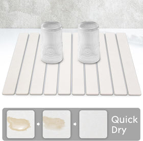 tdcokhe stone dish drying mat made of diatomaceous earth, food-grade material