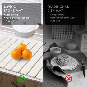 tdcokhe heat-proof stone mat protecting surfaces from hot pans