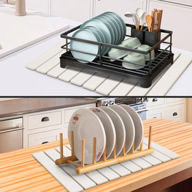 tdcokhe multi-purpose stone mat used as bath mat or plant saucer