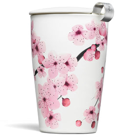 Tea Forte Kati Cup double-wall ceramic keeps tea hot longer.