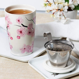 Tea Forte Kati Cup elegant Hanami-inspired gift for tea lovers.