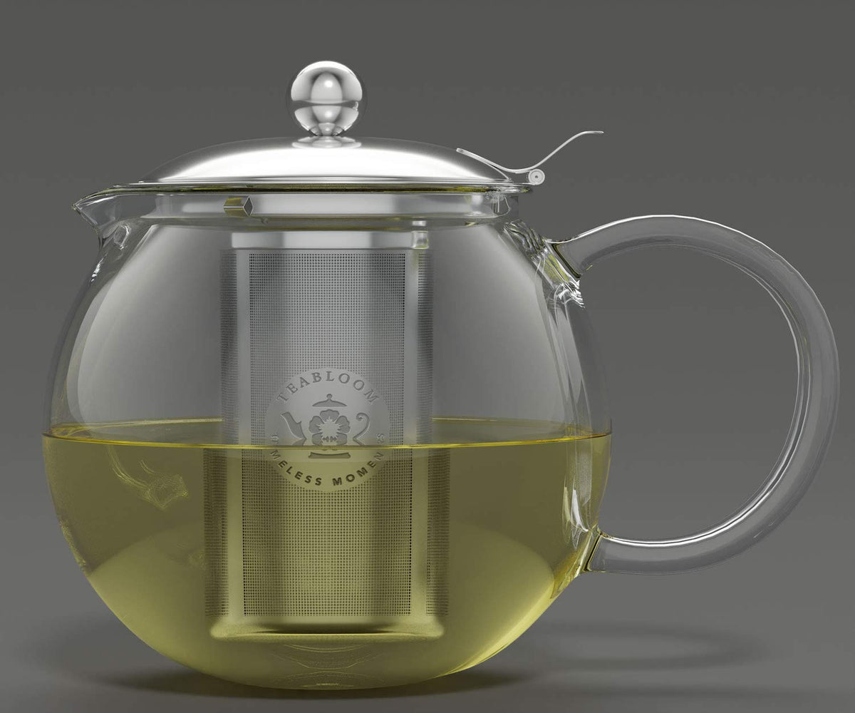 Teabloom Classica wide ergonomic handle for comfortable pouring
