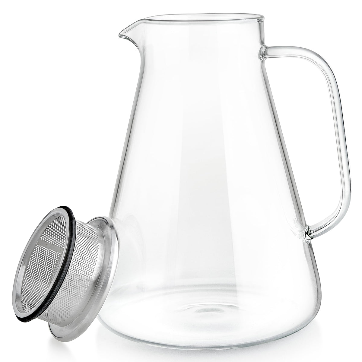 Teabloom spill-proof pour minimizes drips after steeping