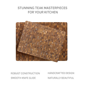 Teakhaus sustainably sourced teakwood combines natural beauty with durability.