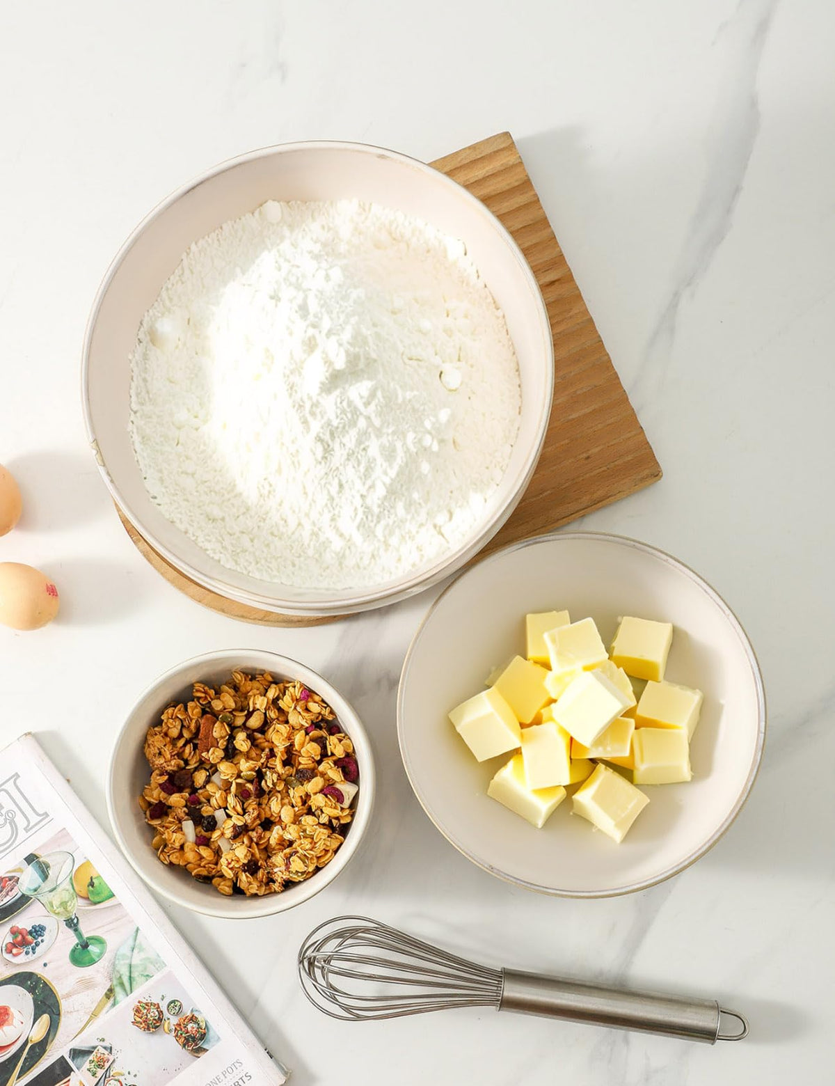 TEAKISS dishwasher-safe ceramic bowls for effortless cleanup