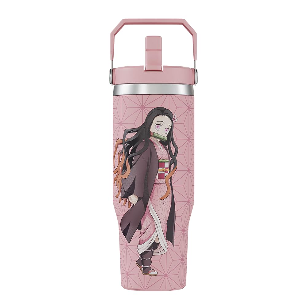 Team Liquid Demon Slayer Nezuko tumbler with lid on the go