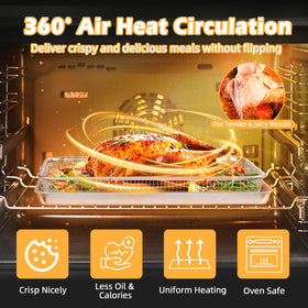 TeamFar medium tray suitable for roasting vegetables and sides.