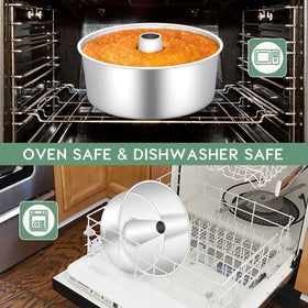 TeamFar leakproof design prevents batter leakage during baking.