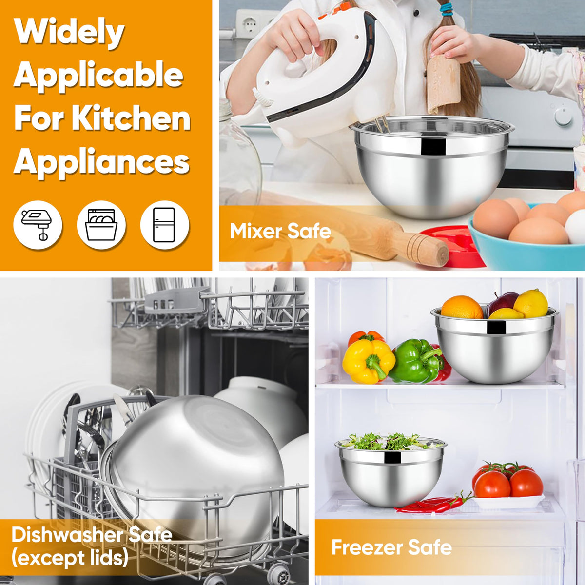TeamFar black finish adds a classic look to kitchenware.