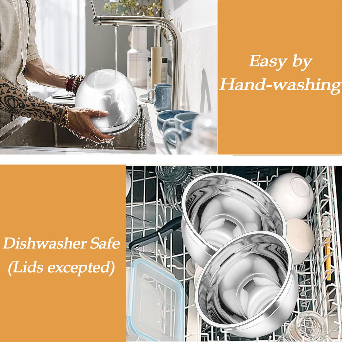 TeamFar bowls demonstrate drip-free pouring for tidy ingredient transfer