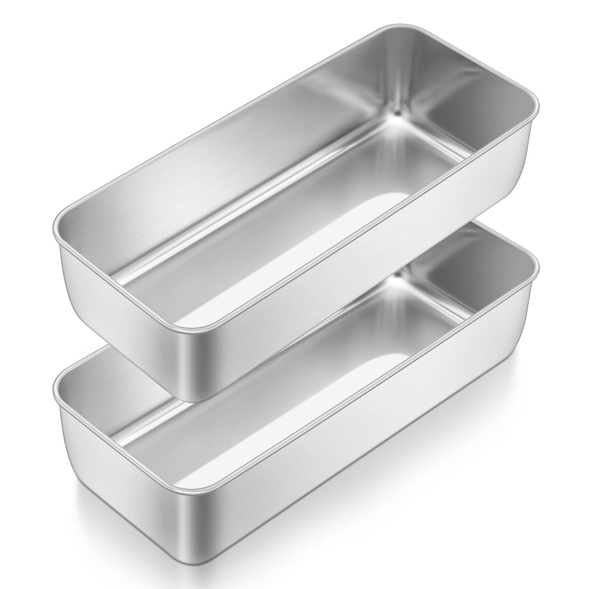 TeamFar loaf pan 12x5-inch assembly for large bakes and easy serving