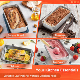 TeamFar loaf-pan baking bread or meatloaf highlights versatile home baking possibilities
