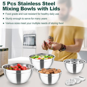 TeamFar nesting design saves cabinet space and keeps counters tidy.