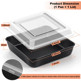 TeamFar nonstick coating close-up highlights easy food release and quick cleanup.