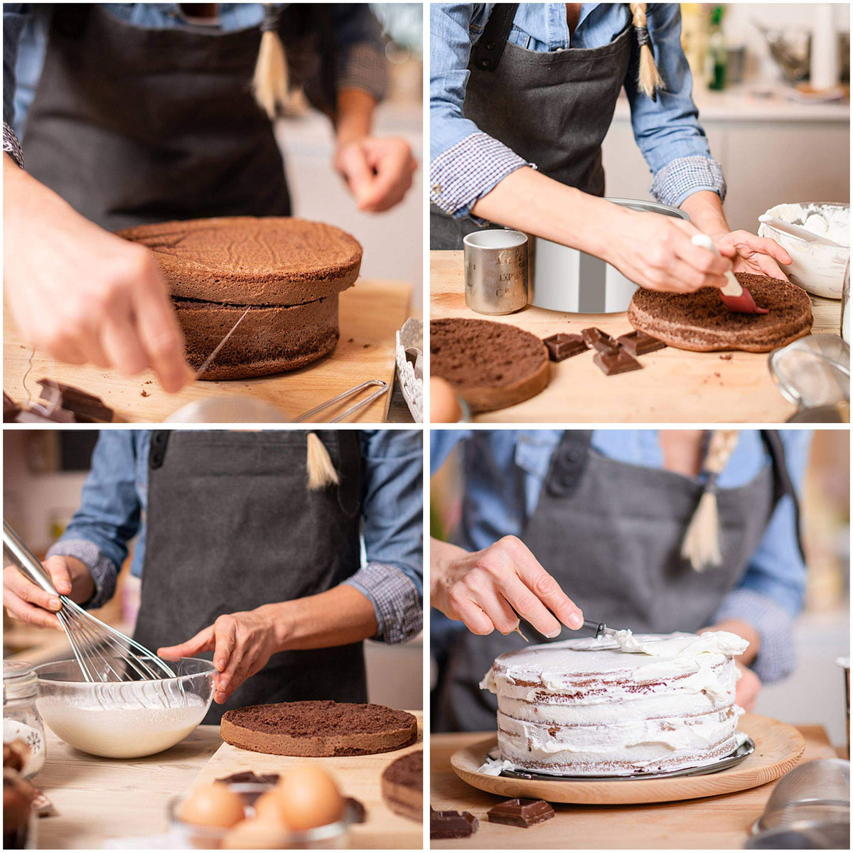 TeamFar oven-safe and dishwasher-safe cake pans ready for busy kitchens