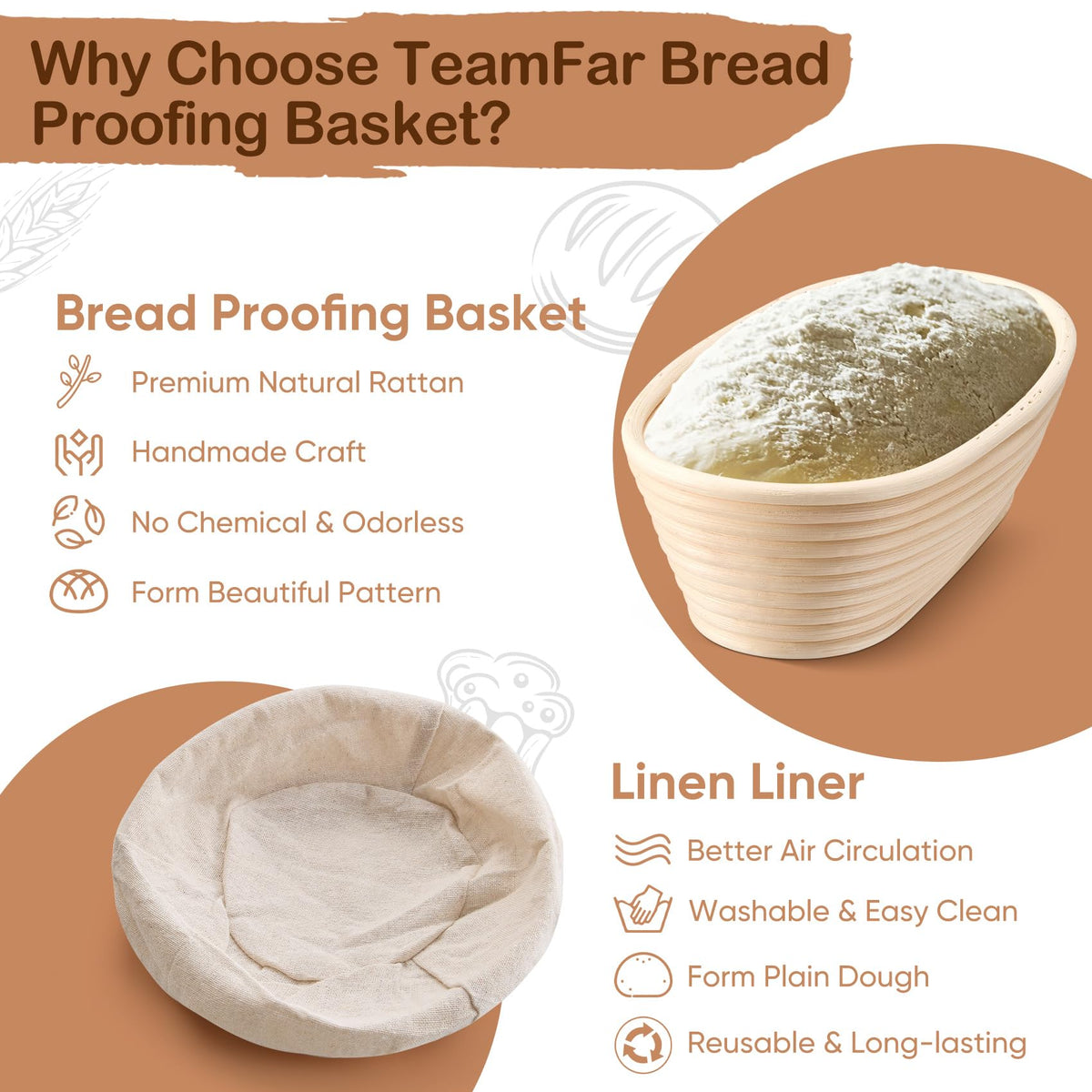 TeamFar sourdough proofing setup with airflow-friendly design.