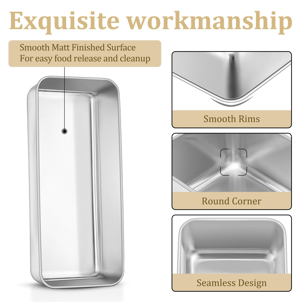 TeamFar stainless steel construction ensures durability and safe daily use
