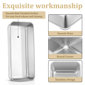 TeamFar stainless steel construction ensures durability and safe daily use