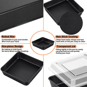 TeamFar stainless steel core emphasizes even heat and durable everyday baking.