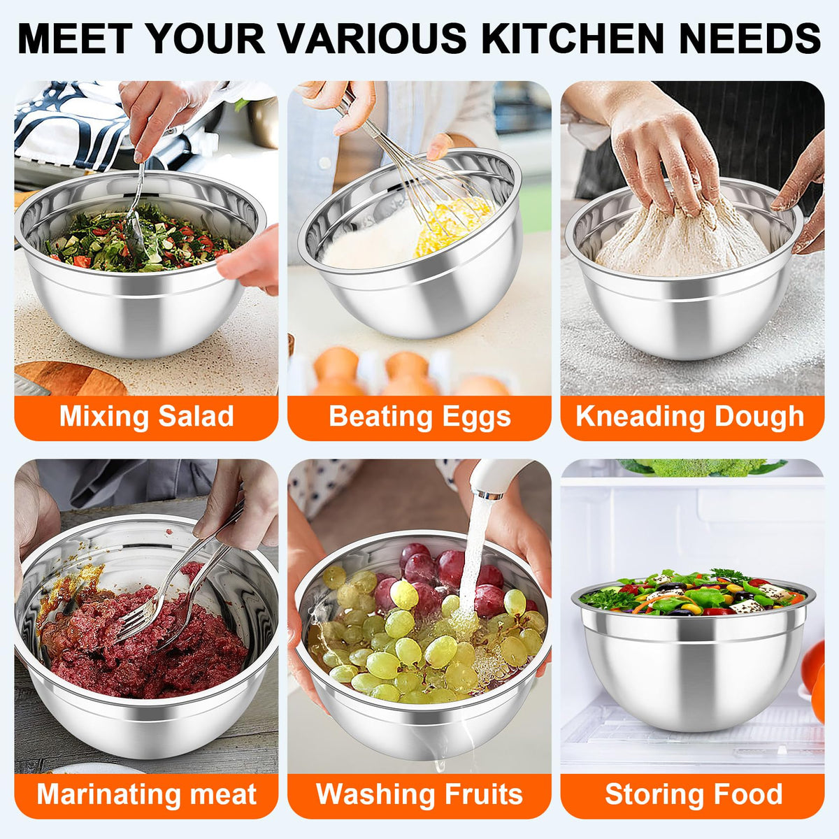 TeamFar stainless steel interiors ensure smooth food release.