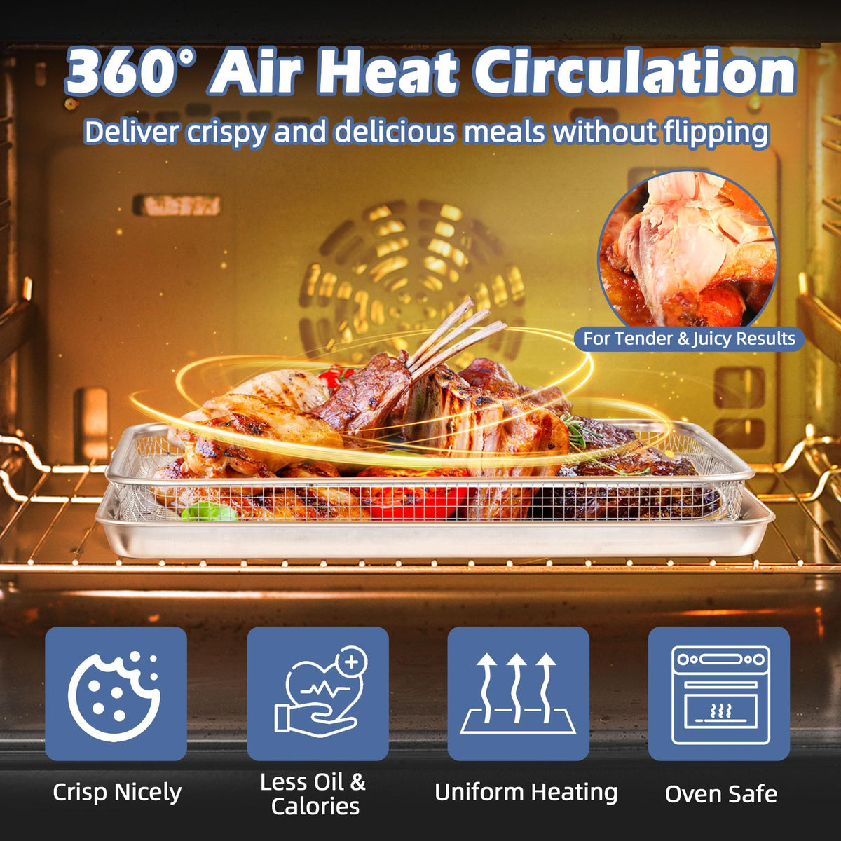 TeamFar swing-handle basket design enables safe transfer.
