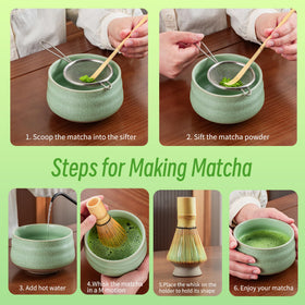 TEANAGOO ceramic whisk holder keeping tools organized