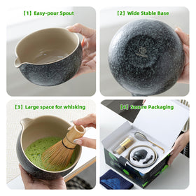 TEANAGOO ceramic whisk holder keeps tools neatly organized