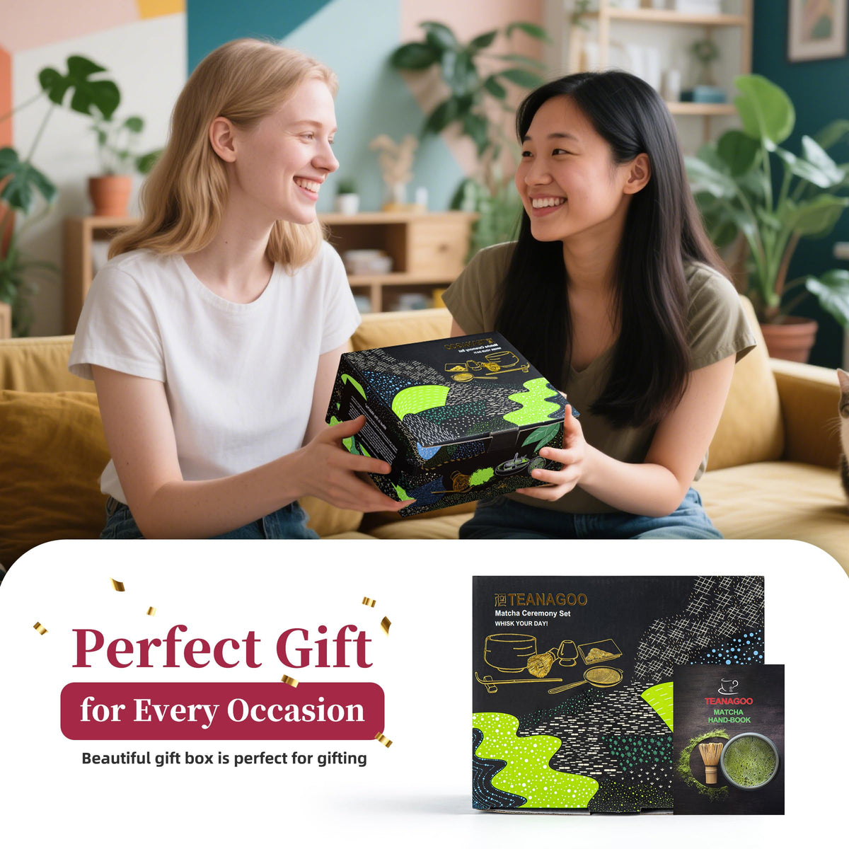 TEANAGOO home latte ritual with this versatile set