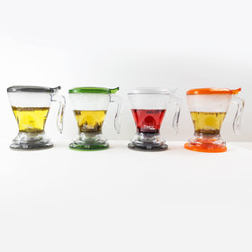 TEAZE Infuser pairs with whole loose leaf teas.