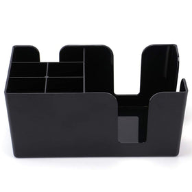 Tebery bar caddy dimensions shown as nine-by-five-point-four-by-four-point-two-five inches