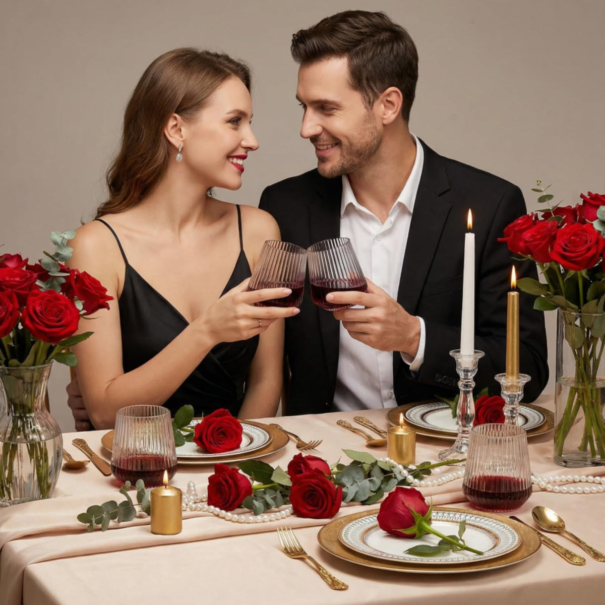 Tebery disposable reusable wine tumblers simplify cleanup after gatherings.