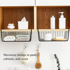 Tebery easy-install design slides on without tools for instant storage.
