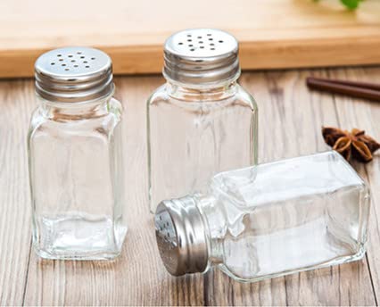 Tebery glass body transparent contents for quick refills
