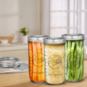 Tebery mason jars for candles, crafts, or gifts.
