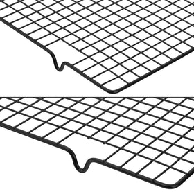 Tebery nonstick coating rack for easy release and fast cleanup.