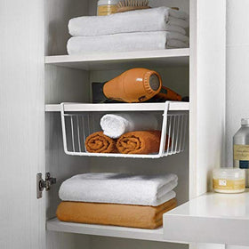 Tebery two-pack basket in pantry use keeps items accessible and contained