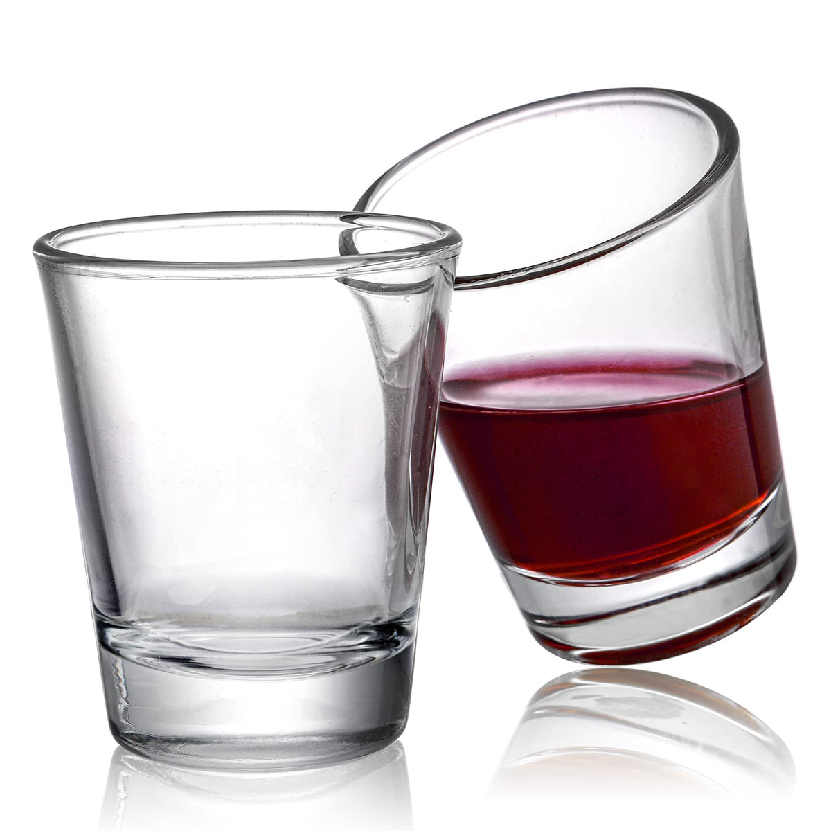 Tebery vodka tequila espresso shot glasses versatile for tasting sessions