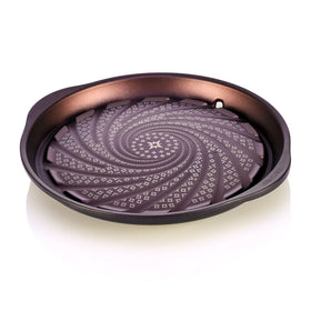 TECHEF KBBQ nonstick grill pan showing smooth surface for even searing and release