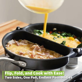 TECHEF pfoa-free nonstick coating for easy release and cleanup