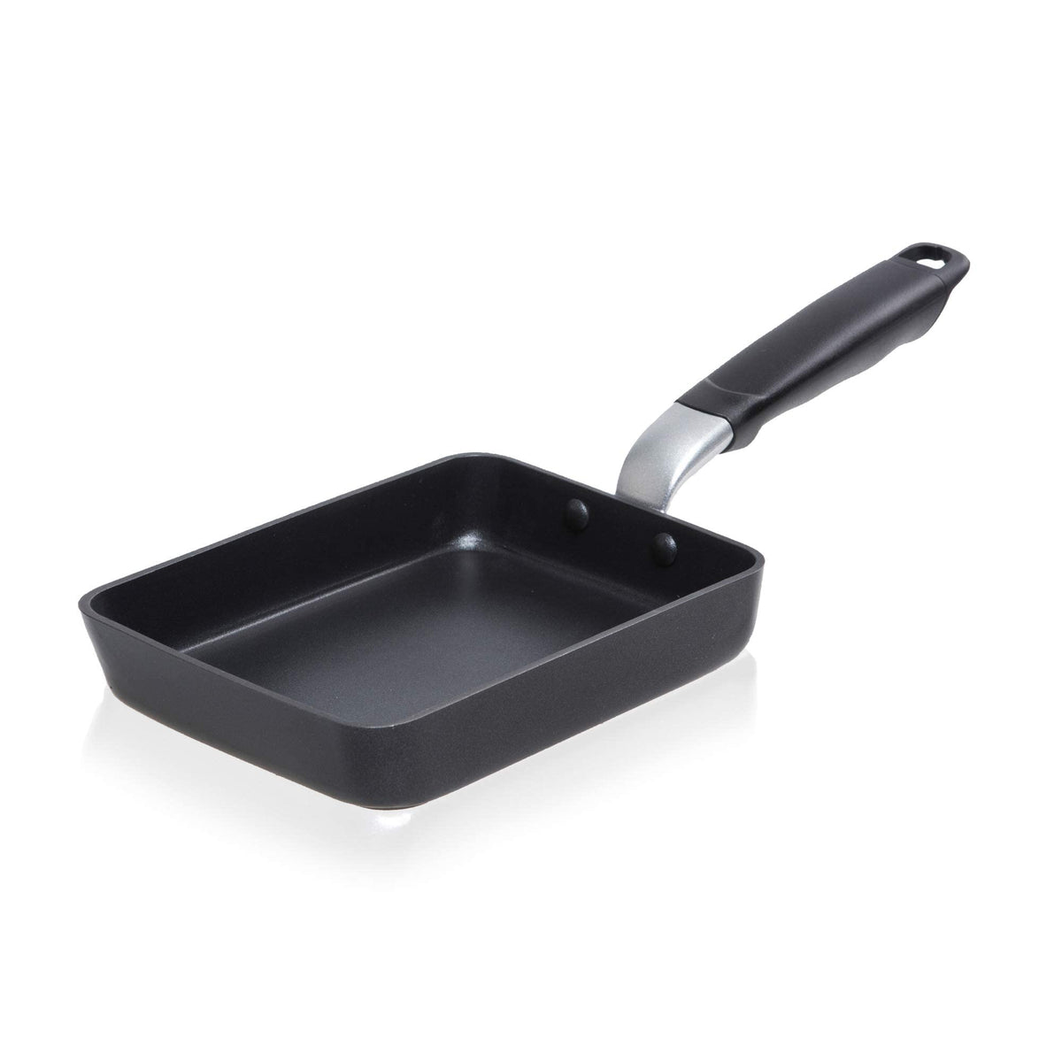 TECHEF Tamagoyaki Pan front view for even heating and easy omelette flips