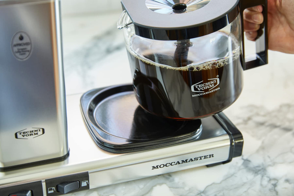 Technivorm Moccamaster 1.25l capacity suits busy mornings