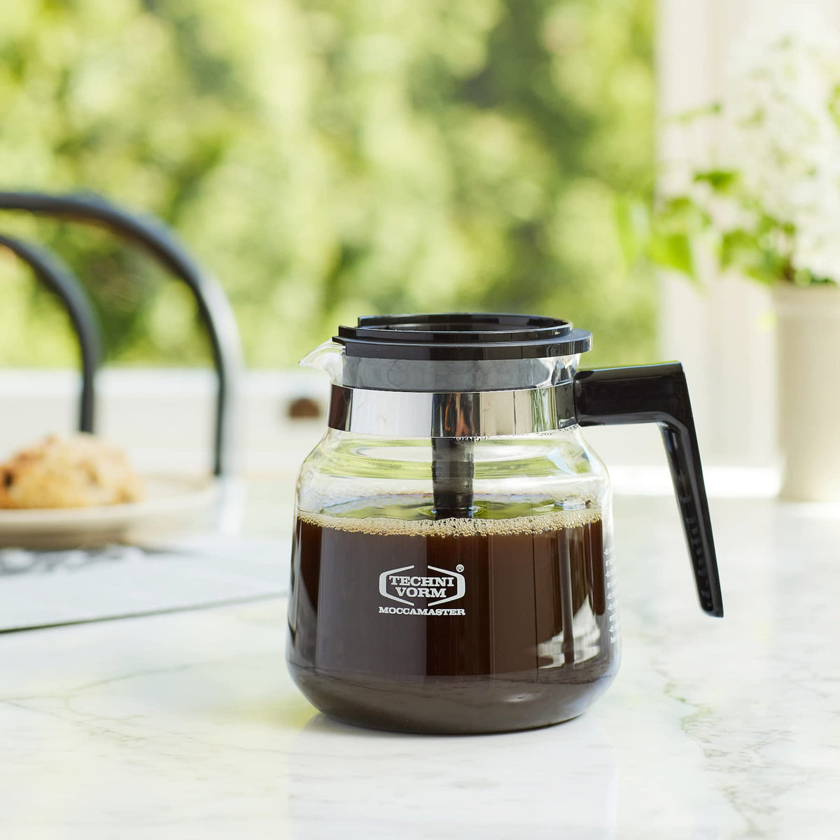 Technivorm Moccamaster 59835 glass carafe dishwasher-safe for easy cleanup