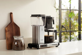Technivorm Moccamaster independent hotplate keeps coffee warm